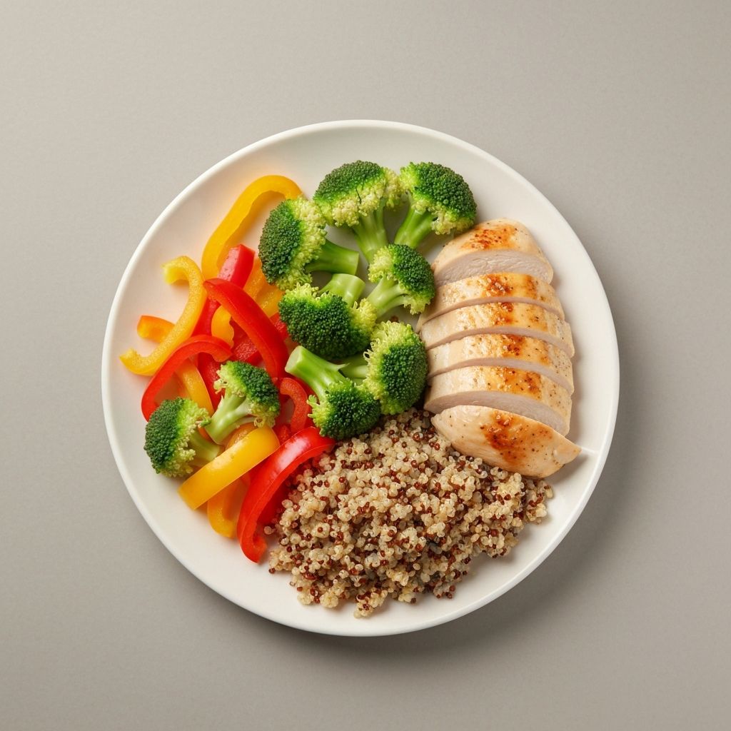 Ausgewogene Mahlzeit